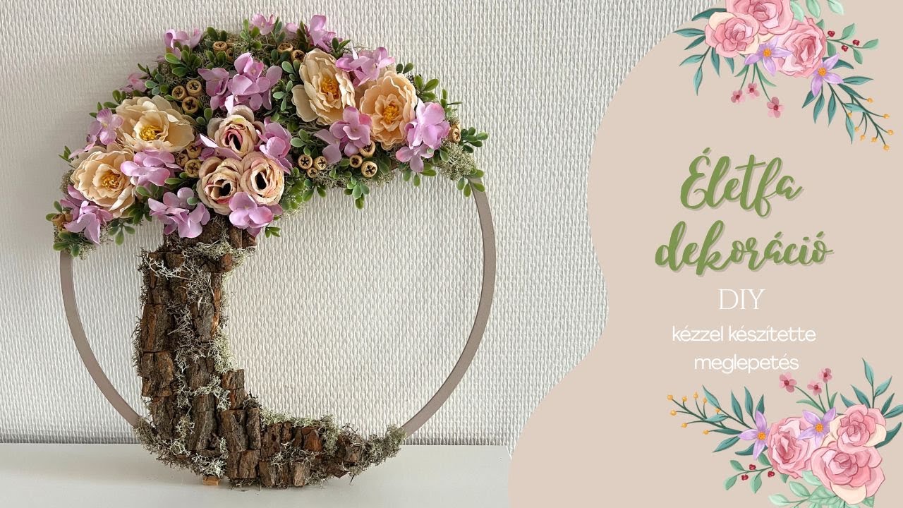 kosarbolt.hu bemutatja: Életfa dekoráció DIY