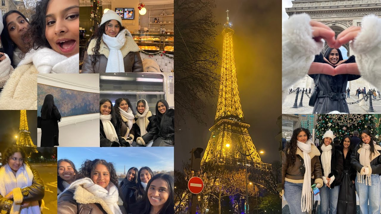 December in Paris - Travel Vlog Part 1