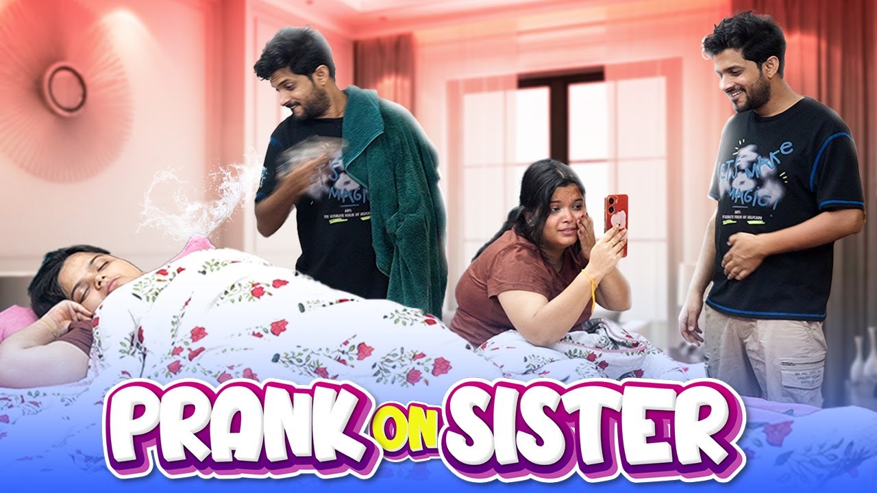 24 Pranks in 24 hours on my sister | Prank On My Sister ( Arshi ) | Prank In India | Tukka