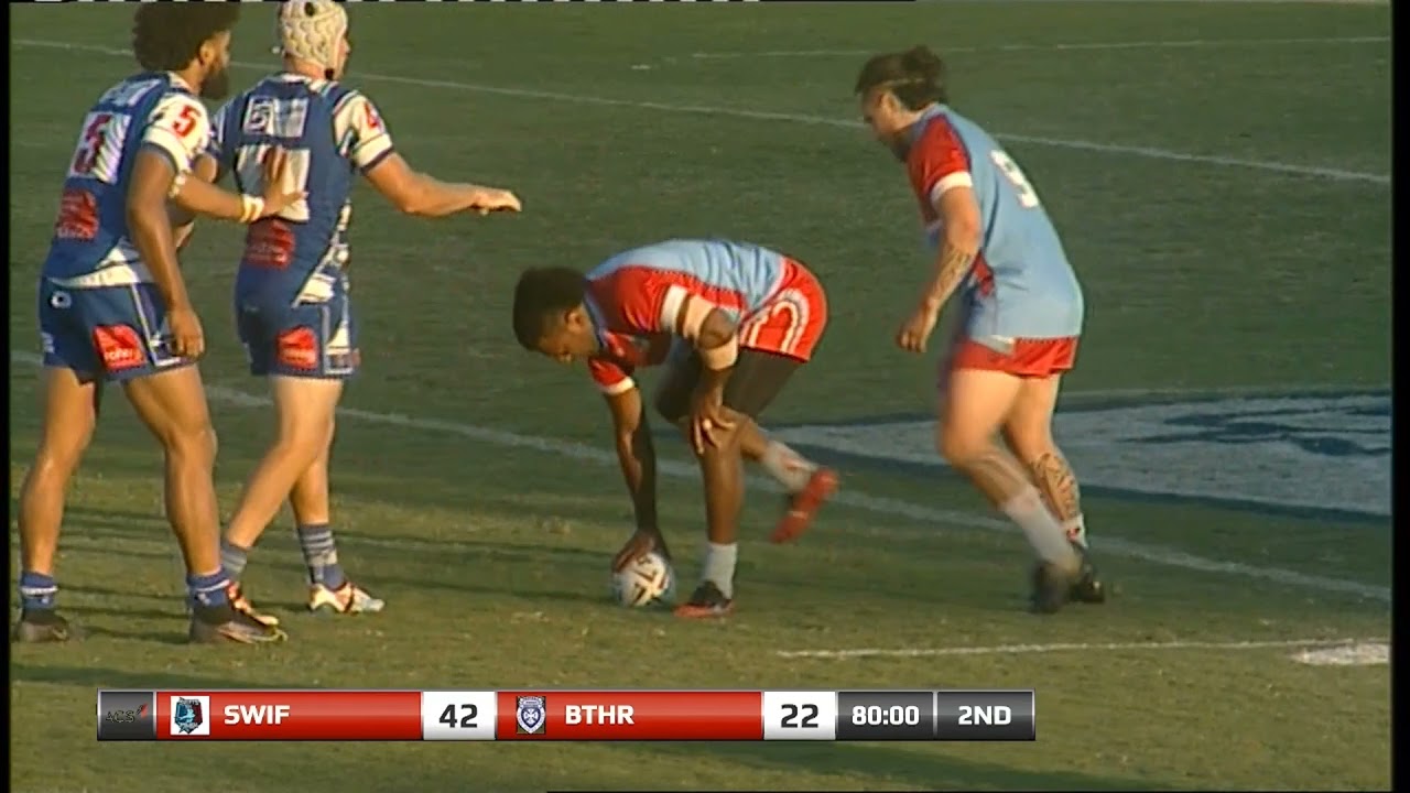 Final moments of the 2021 Rugby League Ipswich A Grade Premiership Grand Final