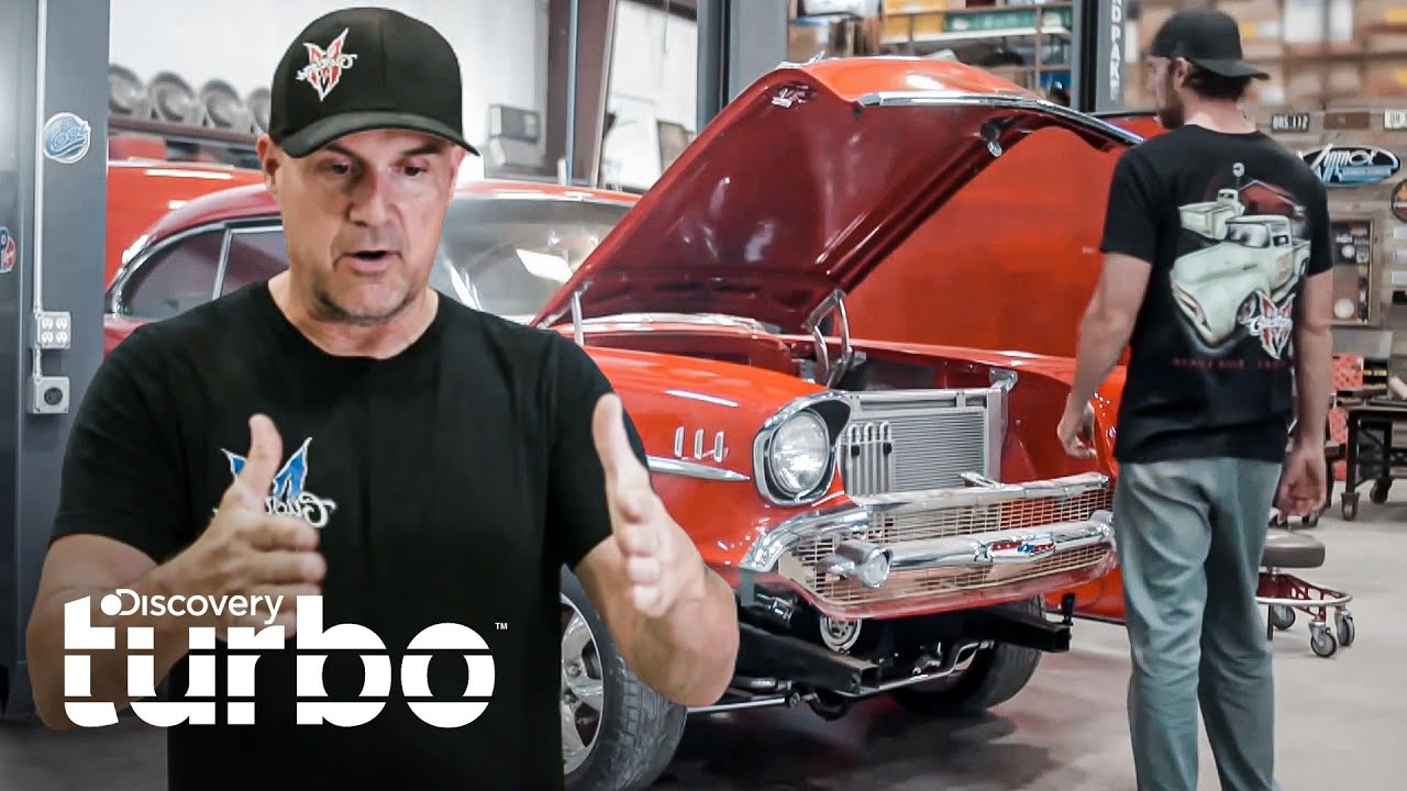 Chevy del 57 presenta serios problemas de chasis | Máquinas Renovadas | Discovery Turbo