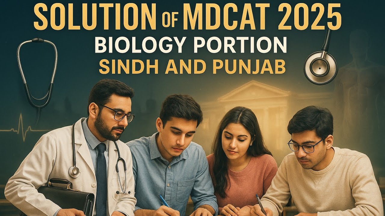 MDCAT 2025 | Biology Portion | Sindh and Punjab