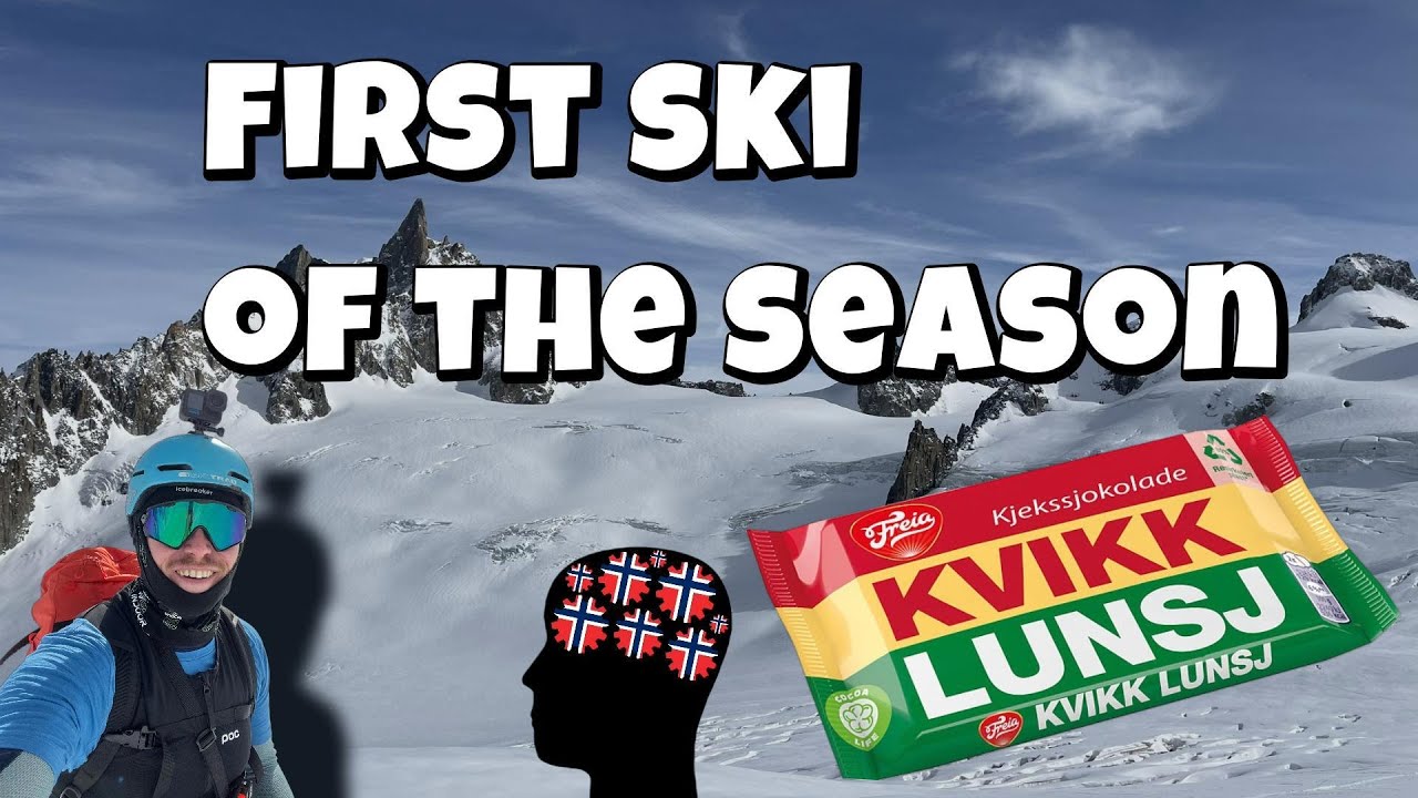 Skiing in October | Learn Norwegian Naturally with Vlog | Eng/Nor subtitles