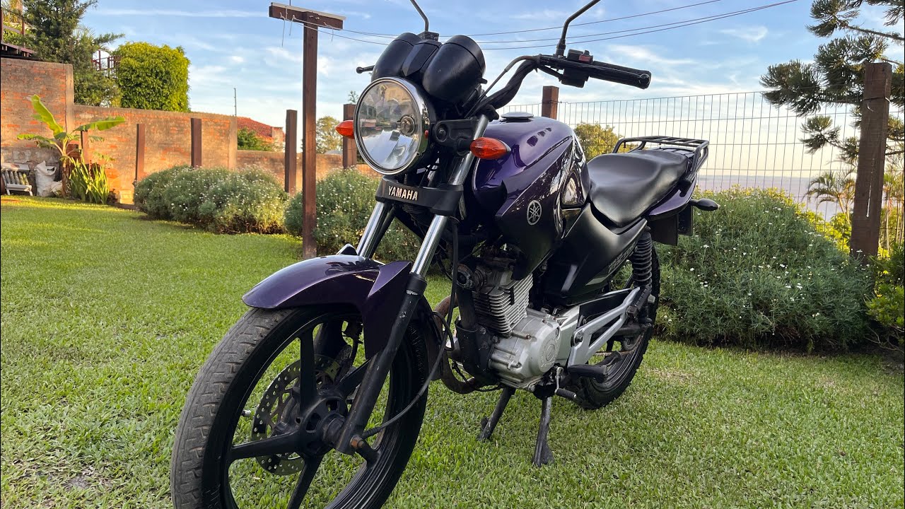Yamaha Factor YBR 125 2011 partida eletrica - informações