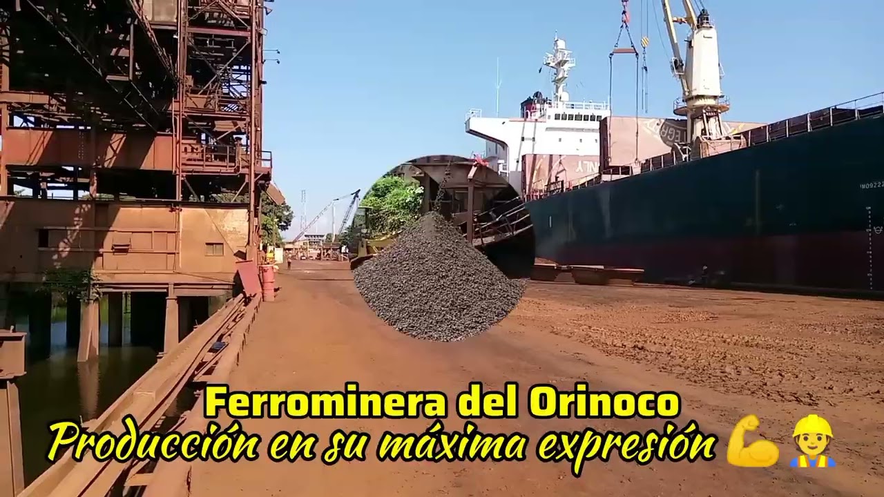 FERROMINERA del Orinoco | Puerto Ordaz | Estado Bol&iacute;var | 🚧🚨👷