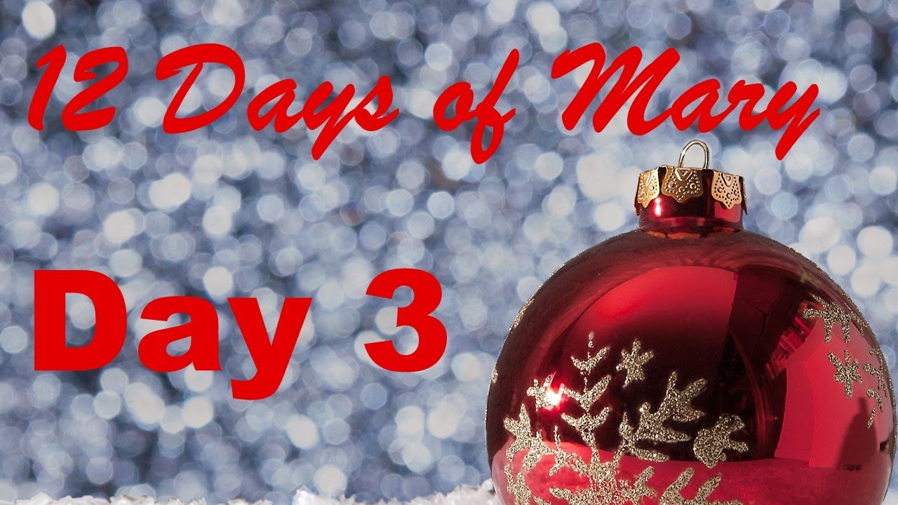 Day 3 -- Ink Journal -- 12 Days of Mary