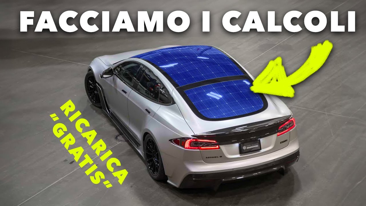PANNELLI SOLARI sulle Auto Elettriche - Perchè (non) li fanno?