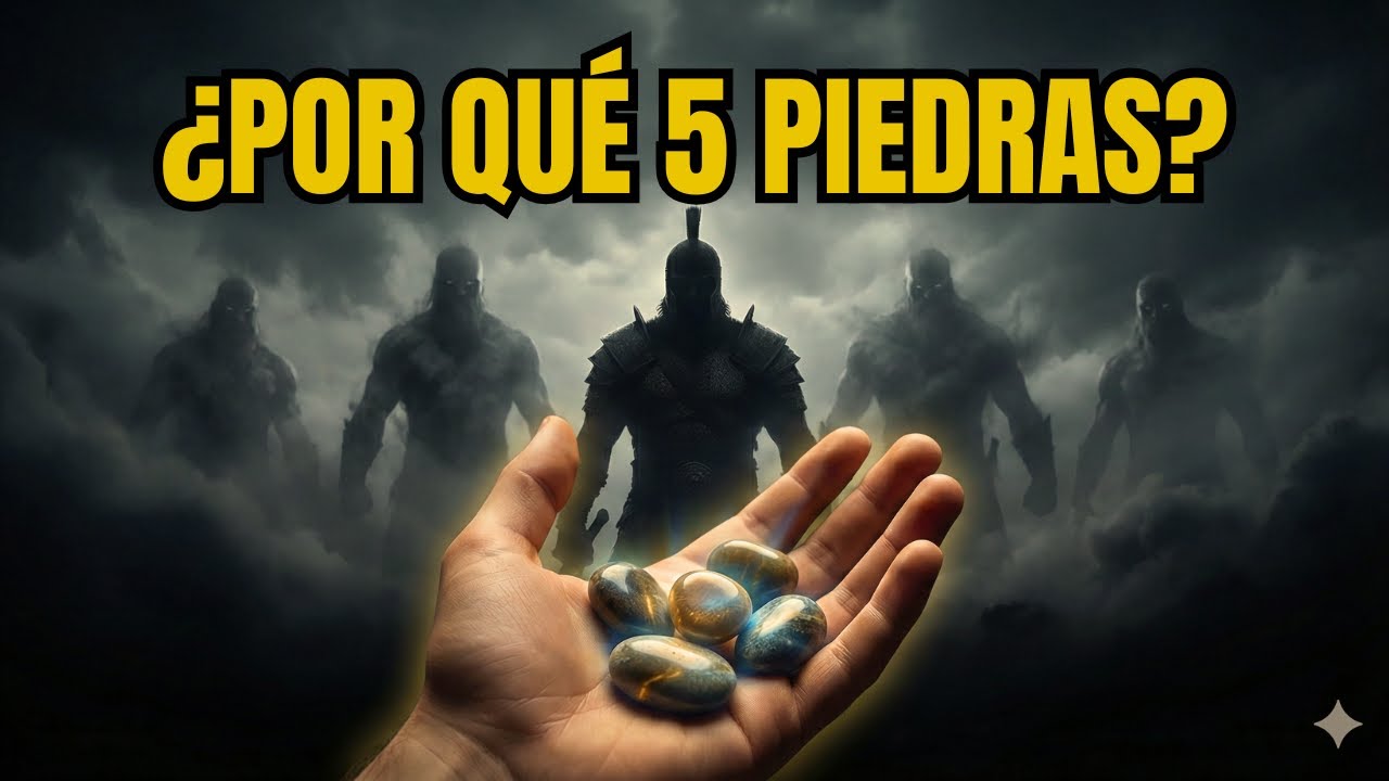 ¿POR QUÉ DAVID TOMÓ 5 PIEDRAS SI SOLO NECESITABA UNA PARA VENCER A GOLIAT?