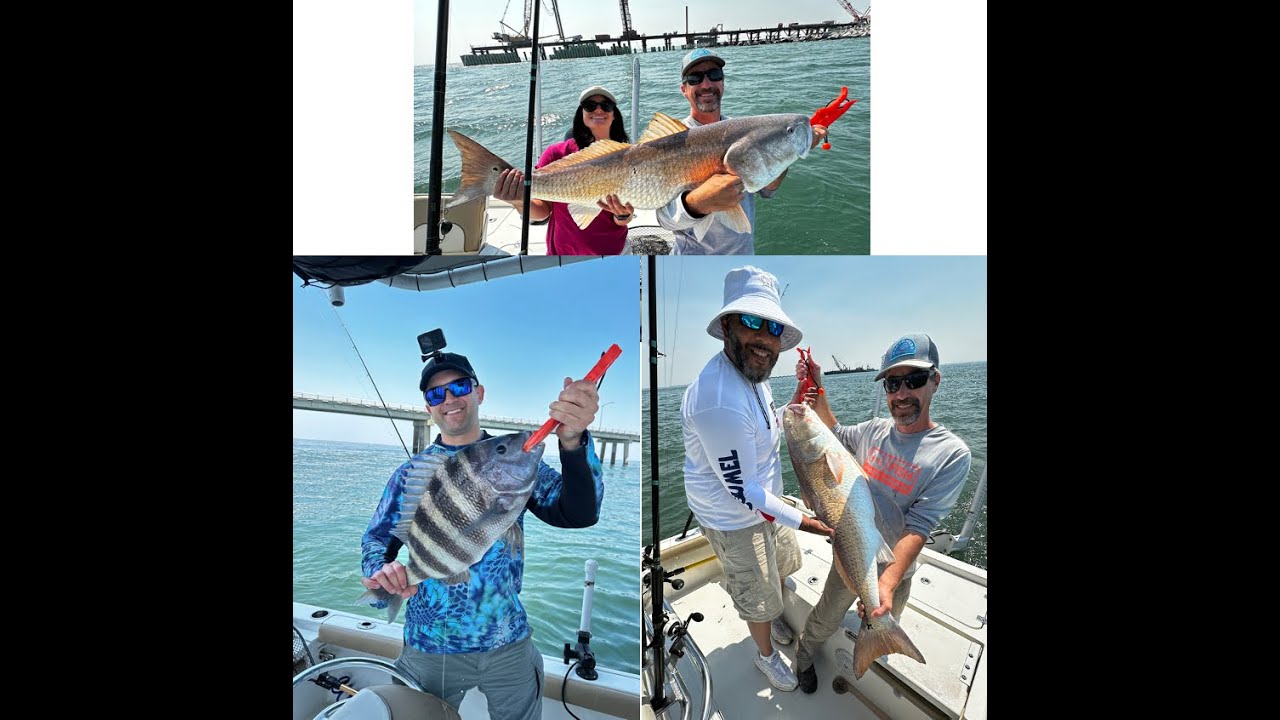 Catching PB Drum and Sheepshead at CBBT