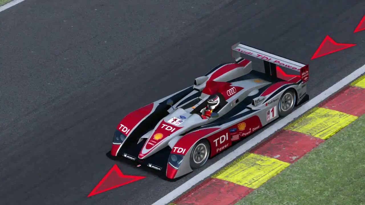 Audi R10 TDI - Spa Francorchamps lap