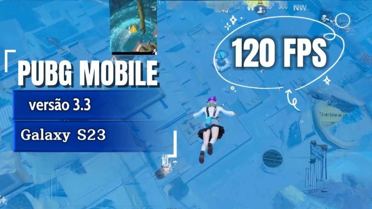 Pubg Mobile 3.3 Galaxy S23 120FPS #PUBGMBR #SquadCriativo