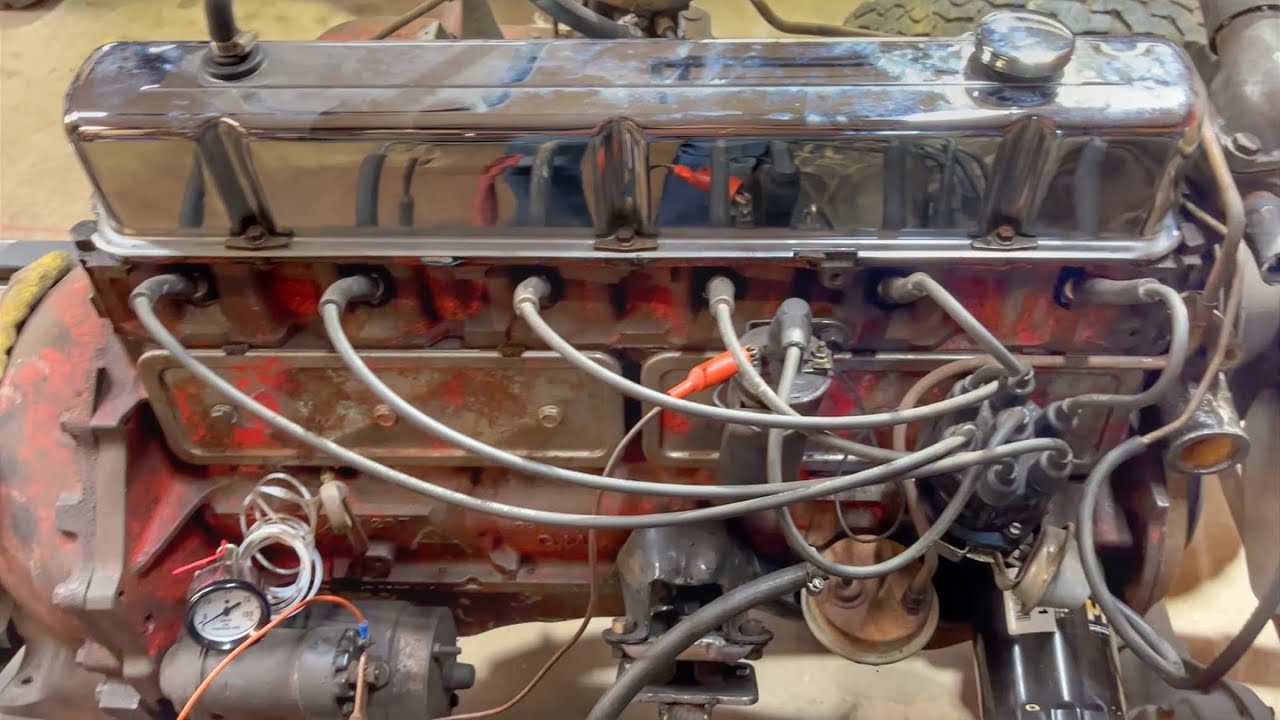 Finding TDC Chevy 250 inline 6 cyl First start