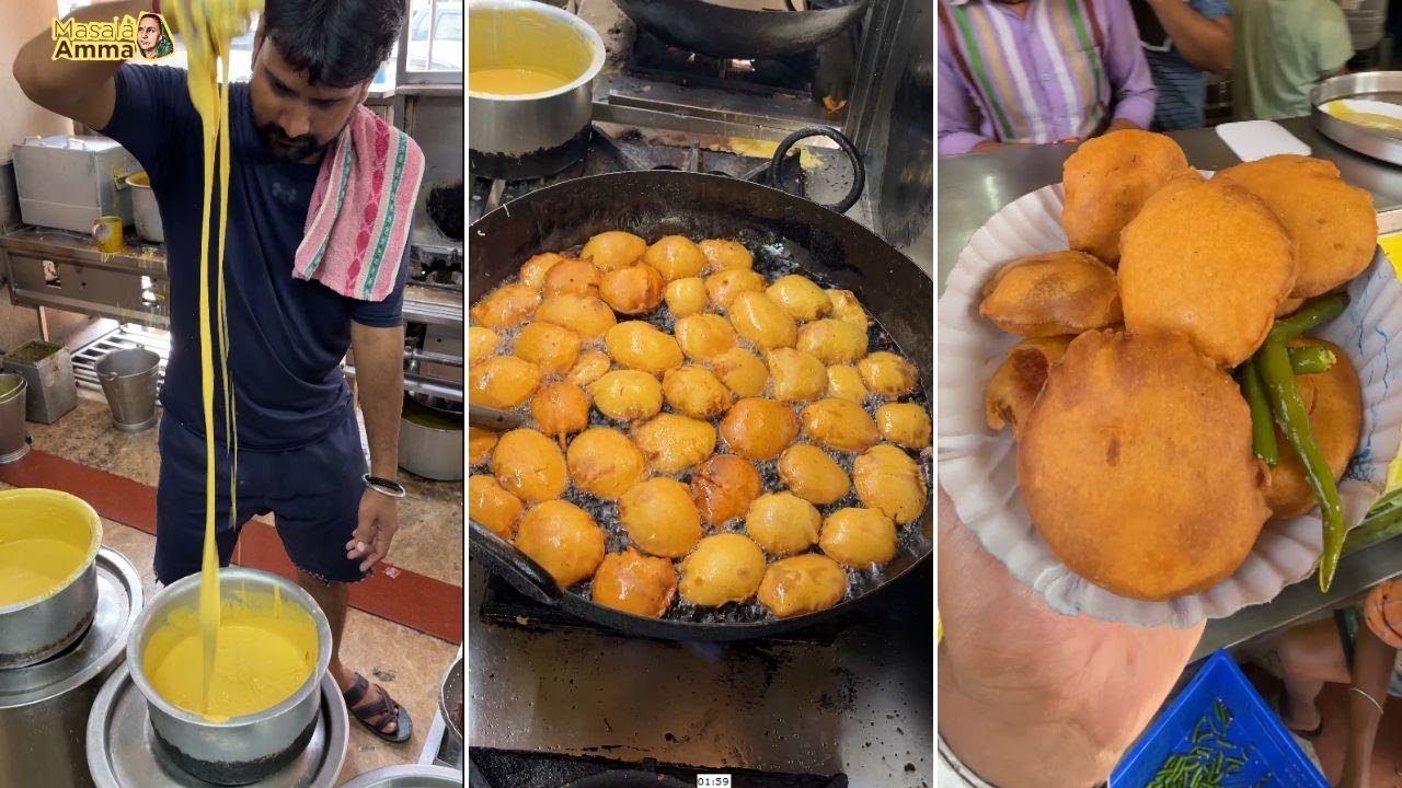 Bataka Puri (Aloo Pakora) | Surat famous Bataka Puri Evening Snack | Surat Food | Bataka na Bhajiya