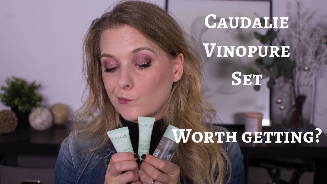 Caudalie Vinopure Set on oily and acne prone skin