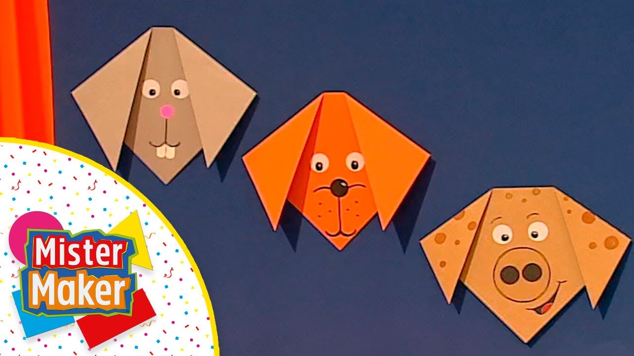 DIBUJO con gotas y TARJETA con ANIMALITOS 🐶 | MISTER MAKER en ESPAÑOL