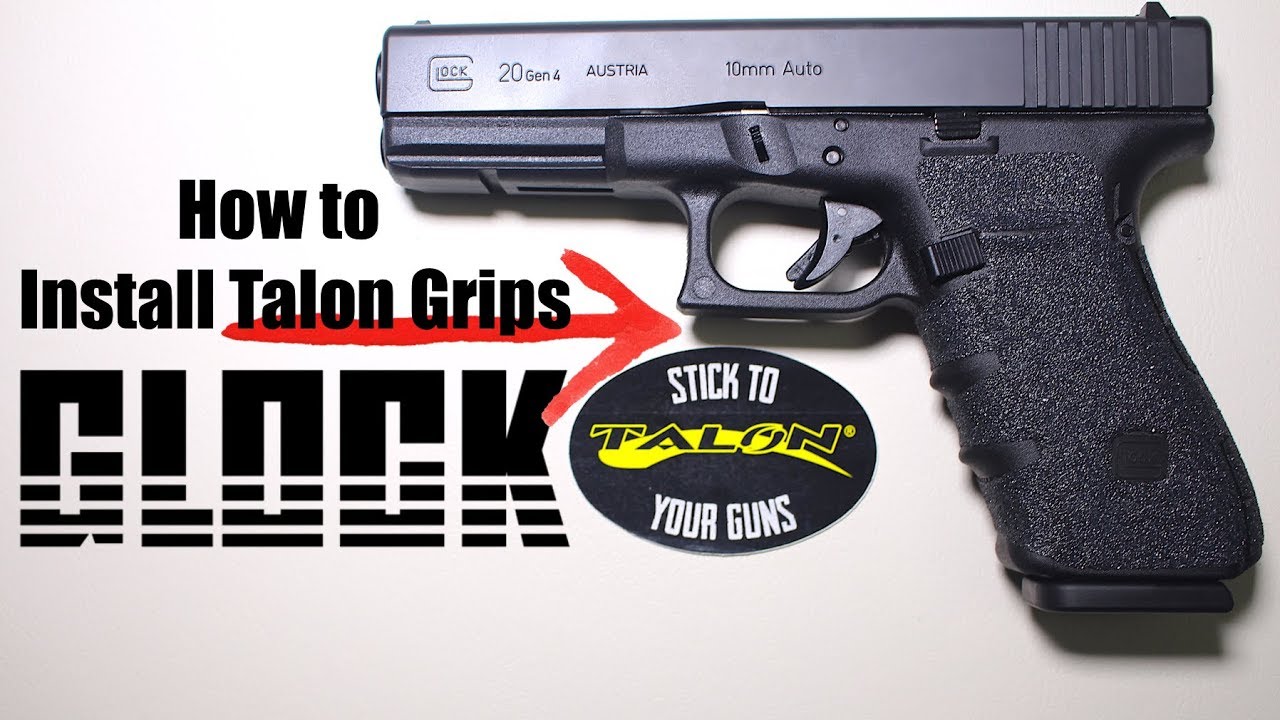 How to Install Talon Grips on a Glock 20