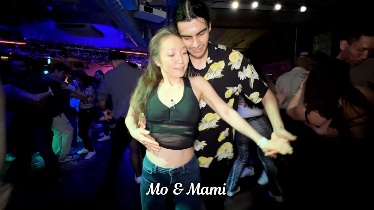 Bachata dance by Mo & Mami at Bachata Kiss💋 in London. #bachata #london #dance #party #saturday