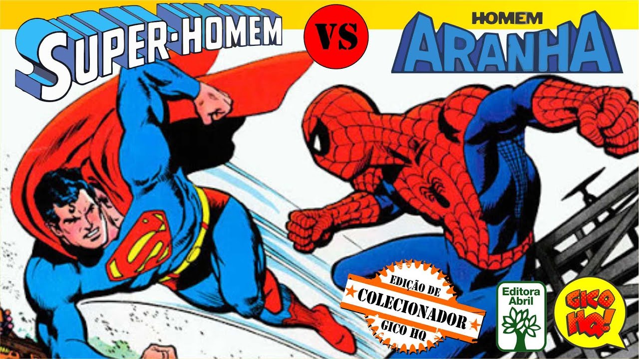 SUPER-HOMEM VERSUS HOMEM-ARANHA! Edição de Colecionador!