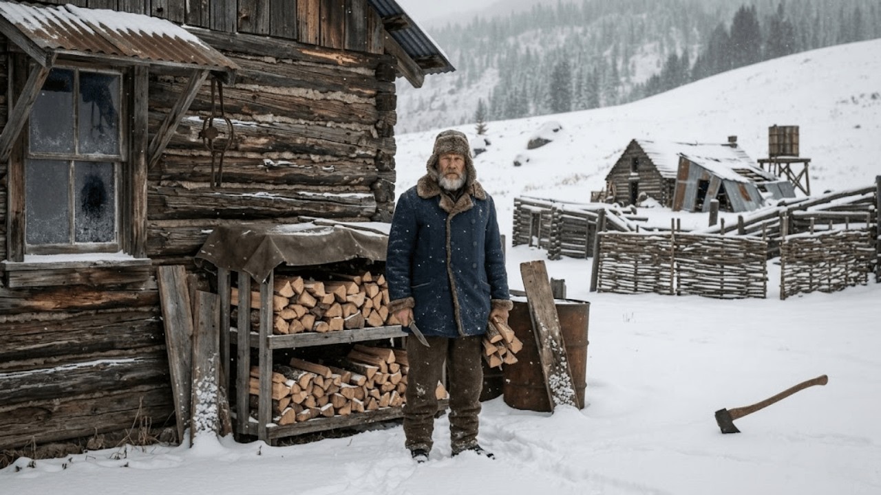 Sousedé se mu smáli, když si sám postavil chatu v horách – až zima mu dala za pravdu