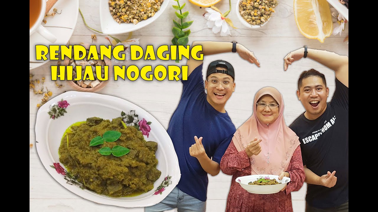 RENDANG DAGING NOGORI ASLI | RAHSIA RESEPI ACIK MIDAH | BIKIN RIUH DAPUR JENDELA BUJANG EP. 16