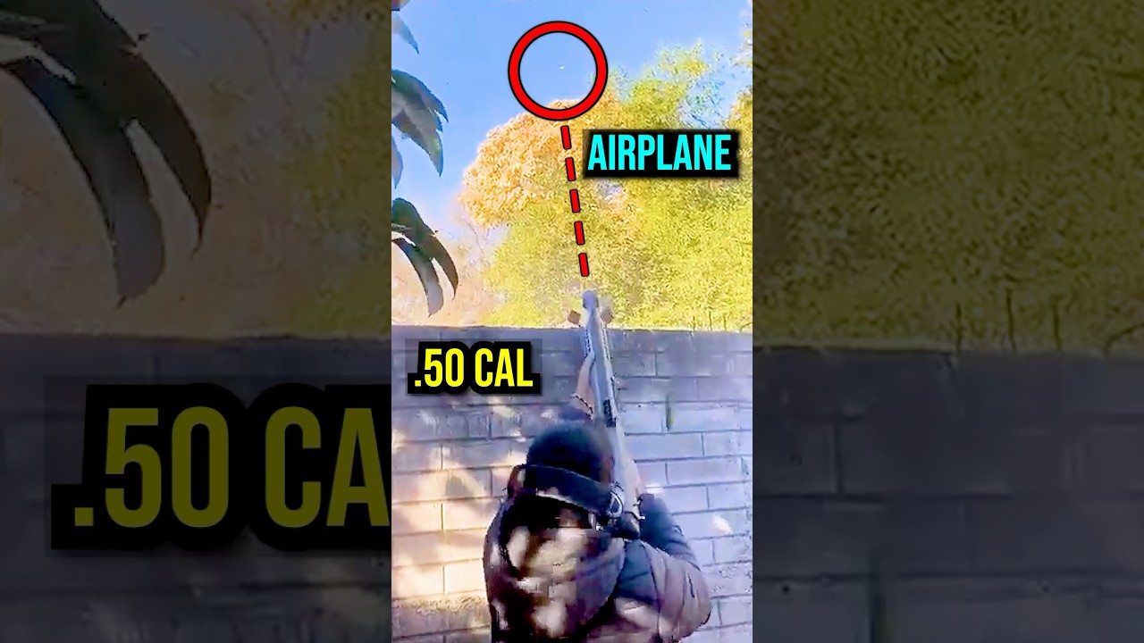 Cartel Sniper Tries Shooting Down Plane with .50 Cal 💥 