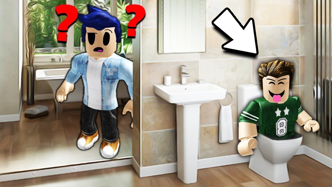 SAKRIO SAM SE U &Scaron;OLJU I NIJE ME VIDIO !! :O Roblox Skrivači