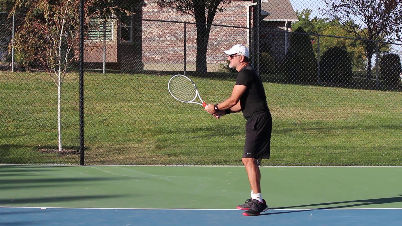 Tennis Lesson- ADD HUGE POWER & SPIN - TWO HAND BACKHAND RACQUET DROP - Insight Tennis