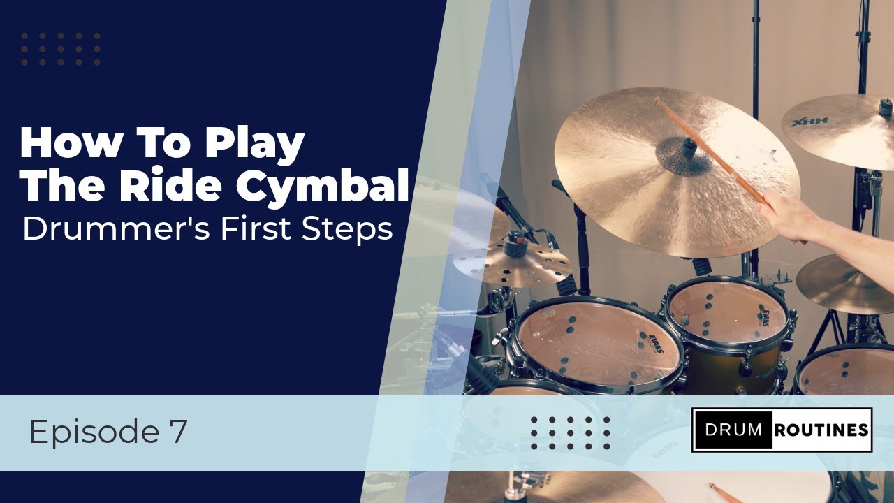 How to Spice Up Your Ride Patterns | Drummer's First Steps  [Episode 7]