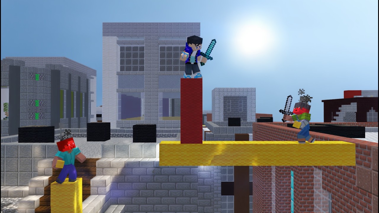 Jak wkurzać graczy w Minecraft BEDWARS #9