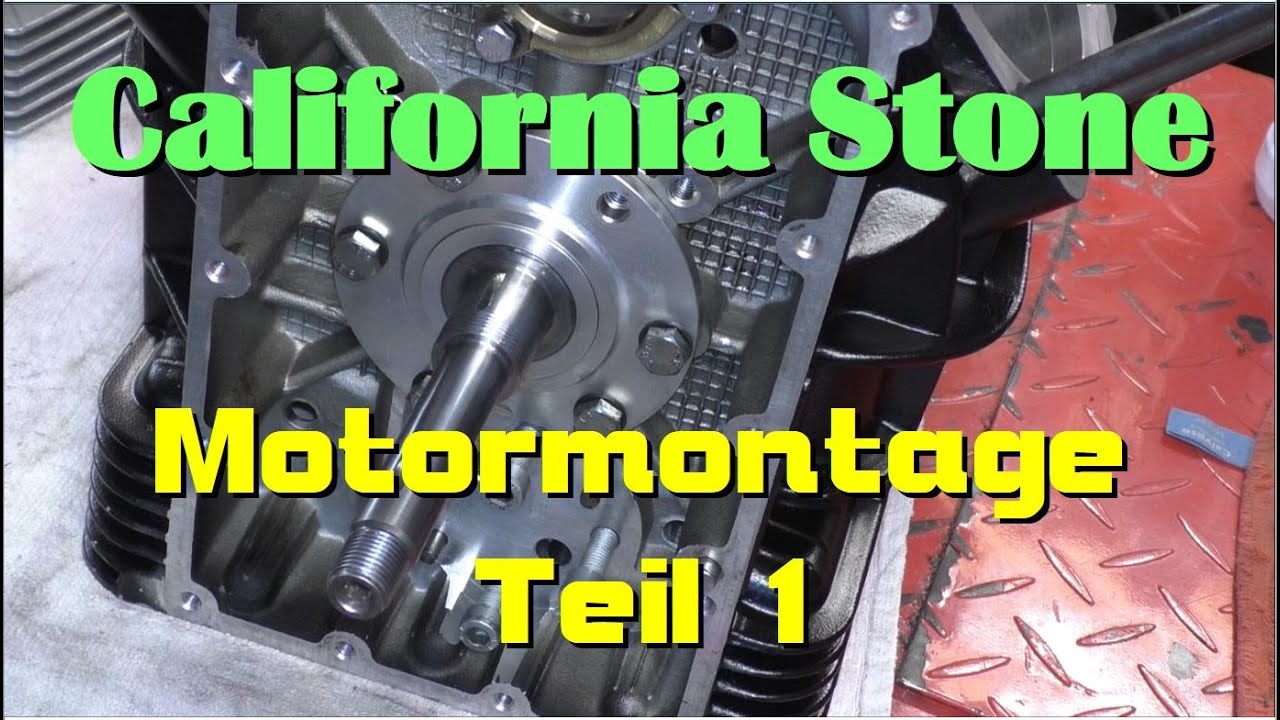 California Stone | Motormontage Teil 1