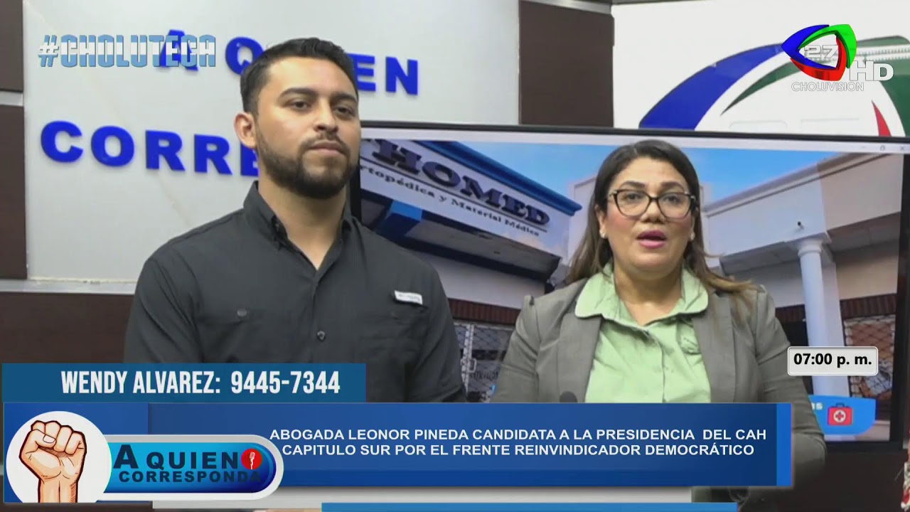 Emisión en directo de Choluvision Canal 27 Oficial HD