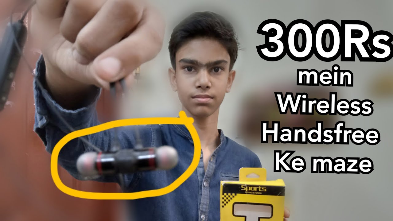 Wireless Handsfree Unboxing and Review | Sports Sound Stereo | Daraz.pk