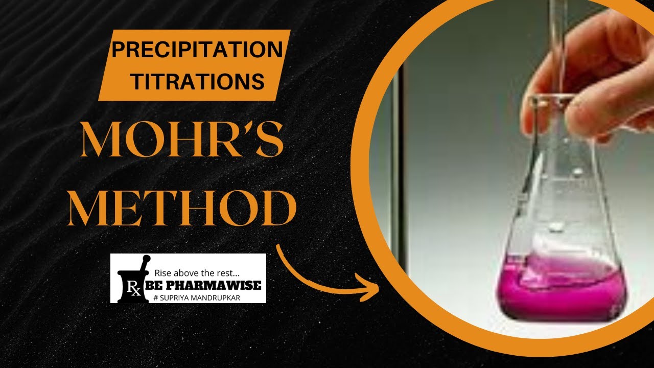 Mohr's method of end point detection in precipitation titrations #bepharmawise
