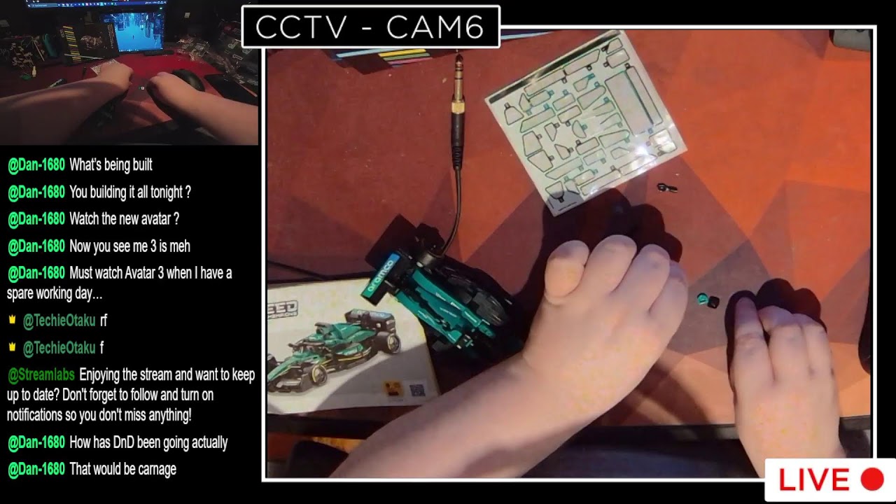 Building Lego with Helmet Cam!