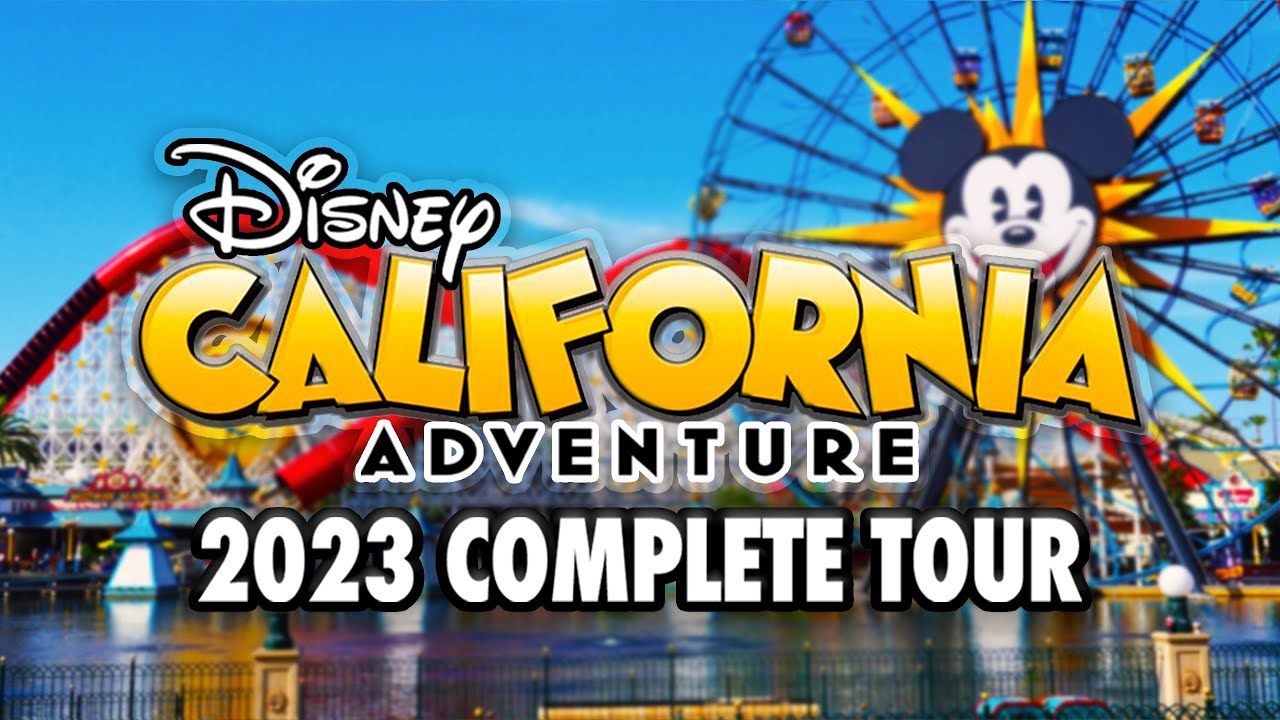 Disney California Adventure 2023 - Full Walkthrough & Ride POVs [4K]