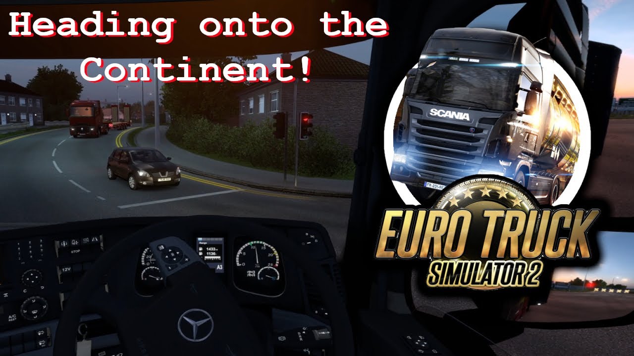 Eurotruck simulator 2 - pt9 -  5t of Stone wool from Heynsham to Gothenburg