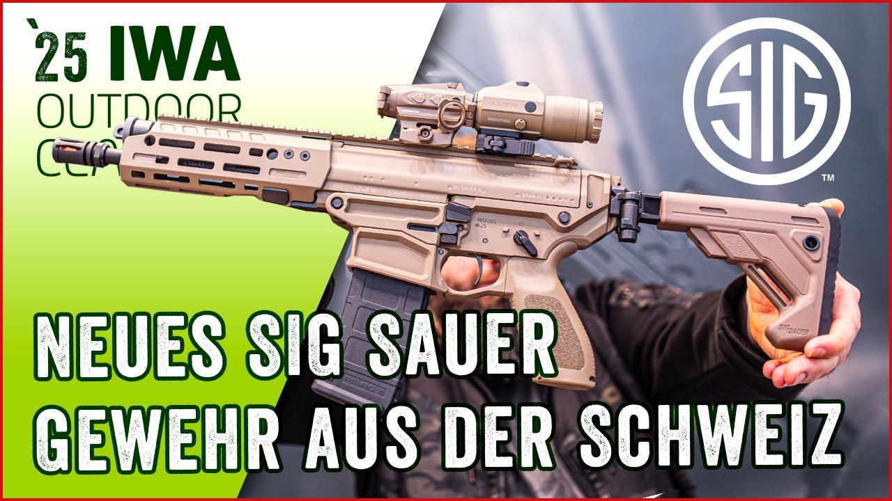 SIG Sauer SG56X – Die neue Gewehrfamilie enthüllt! | IWA 2025 Premiere