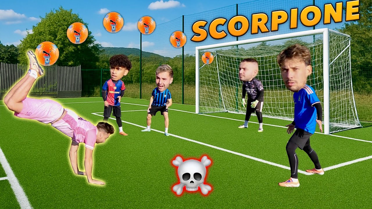 TEDESCA CHALLENGE ma vale solo il GOL di SCORPIONE!! 
