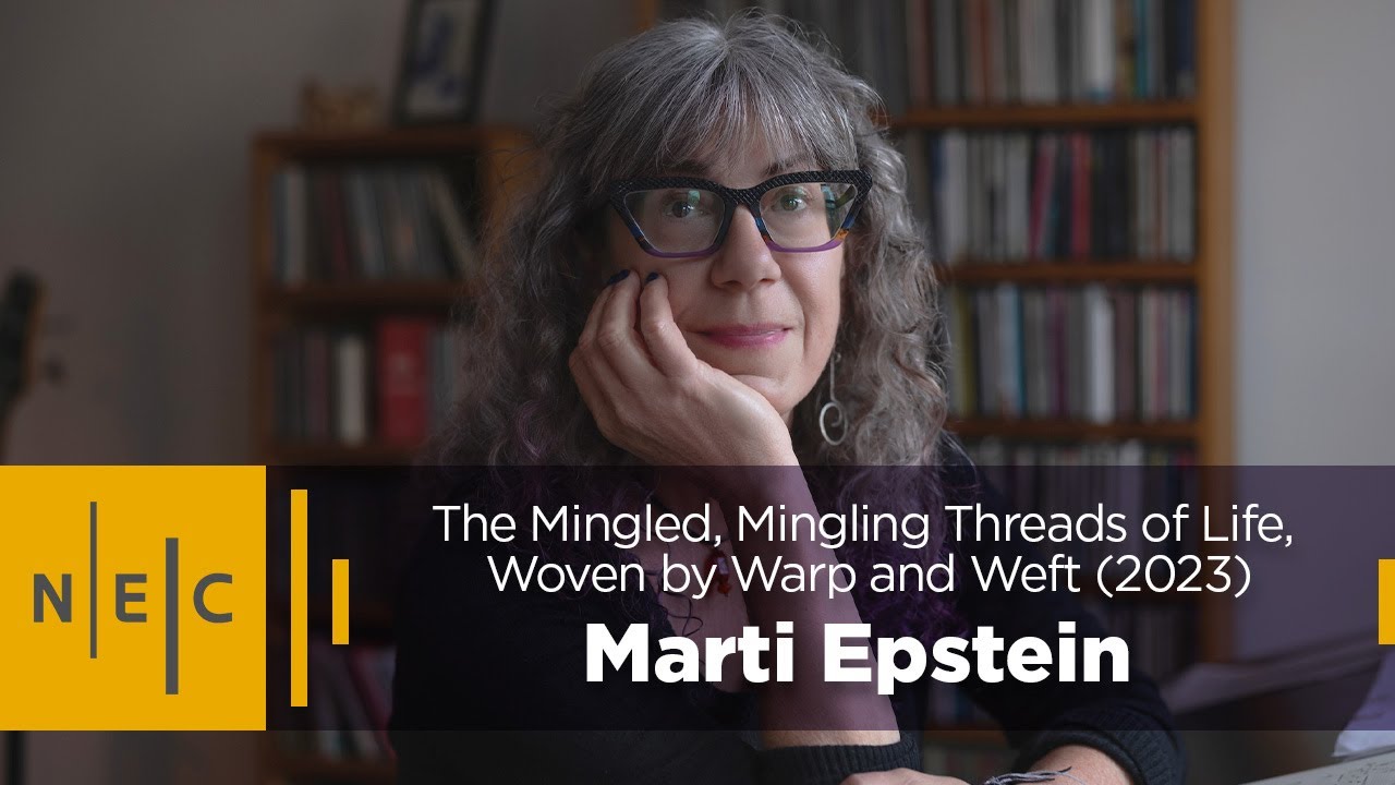 Marti Epstein: The Mingled, Mingling Threads of Life, Woven by Warp and Weft (2023)