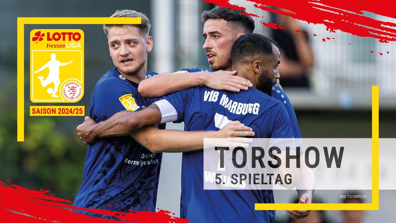 Torshow 5. Spieltag LOTTO Hessenliga 2024/25