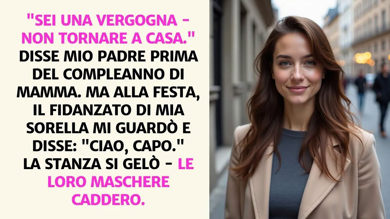 Mio padre mi ha vietato il compleanno di mamma—poi il ragazzo di mia sorella mi disse “Ciao, capo”
