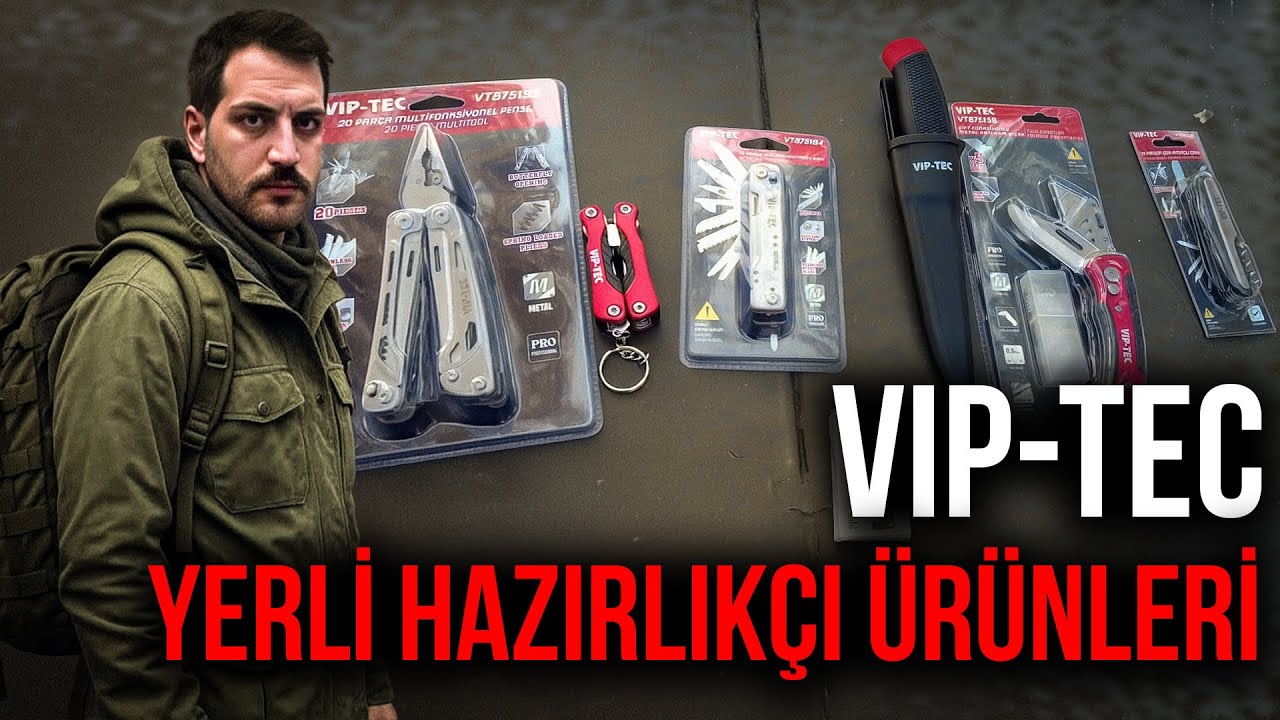 VIPTEC’ten ŞOK Outdoor Hamlesi -Multitoolları İnceliyoruz!