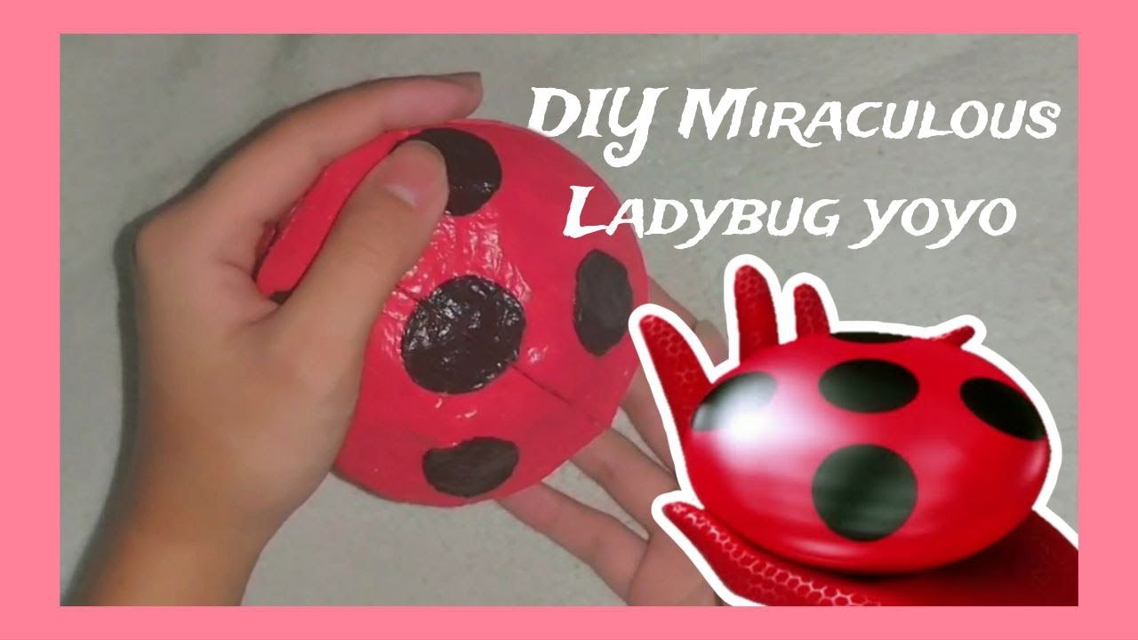 DIY Miraculous Ladybug yoyo (a not so tutorial) || FLOWER