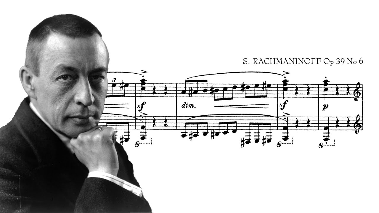 Rachmaninoff plays Rachmaninoff (1925): Études-Tableaux, Op. 39 No. 6 
