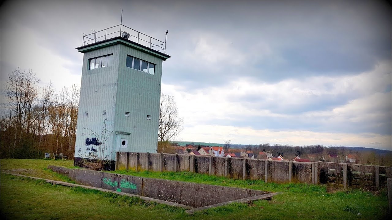 Ehemalige DDR Grenzanlage an Hötensleben