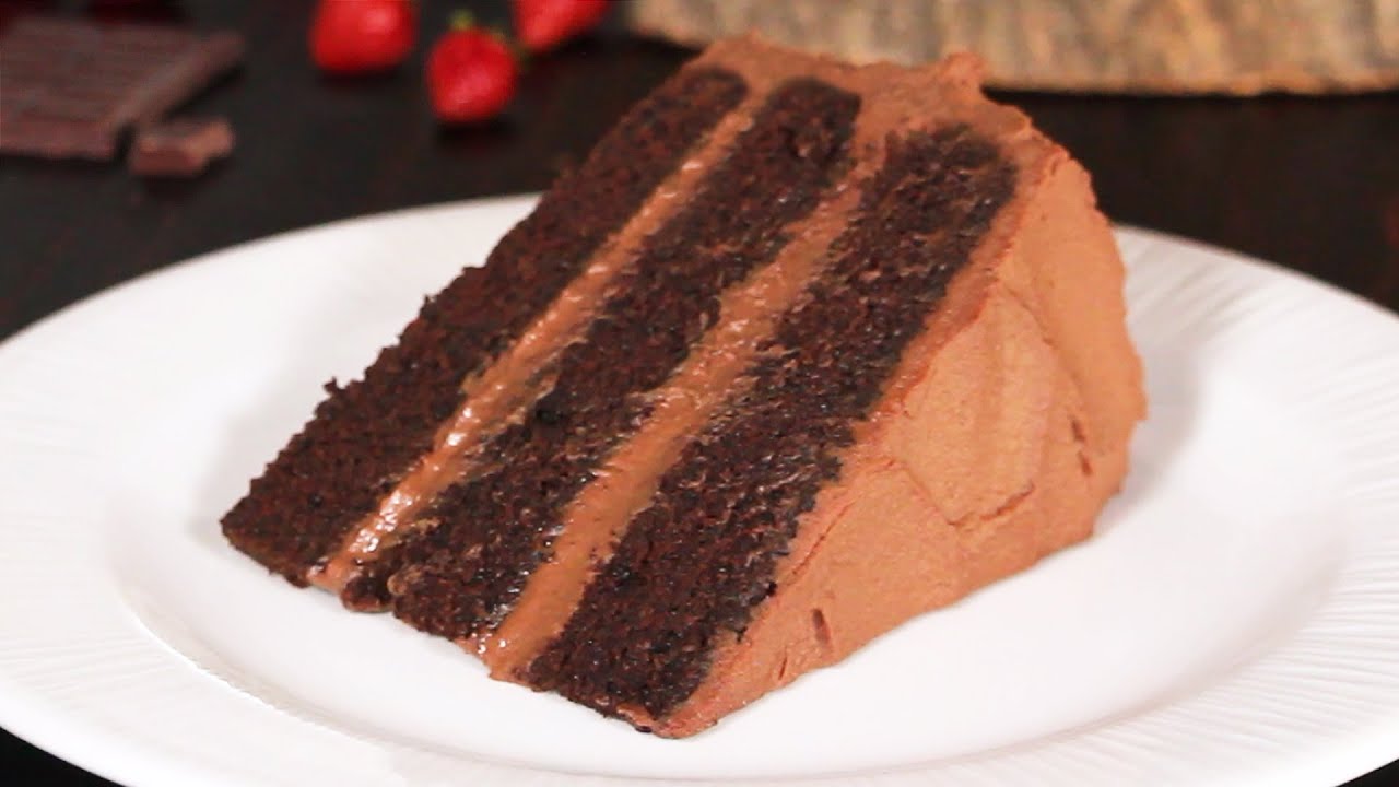 How to Make My Best Chocolate Cake | Moist and Easy | How Tasty Channel