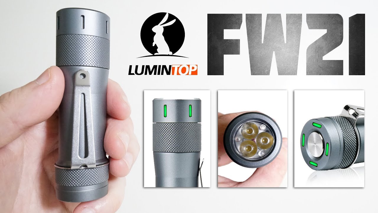 LUMINTOP FW21 - 21700 version of the FW3A
