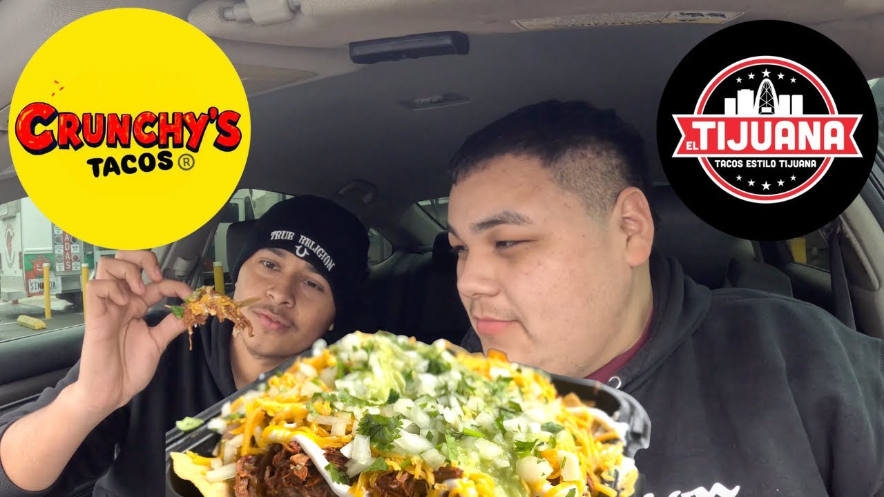 Tacos El Tijuana Food Trailer Review: Crunchy Tacos with Junior!