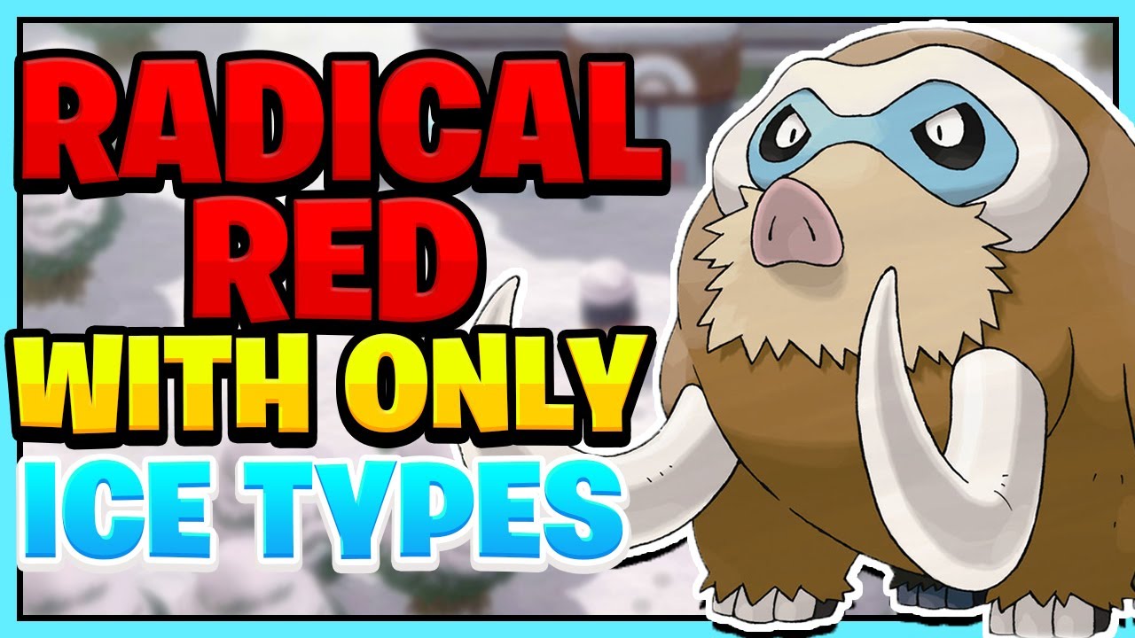 Могу ли я победить Pokemon Radical Red, используя только типы льда? (ИСПЫТАНИЕ МОНОТИПОВ)