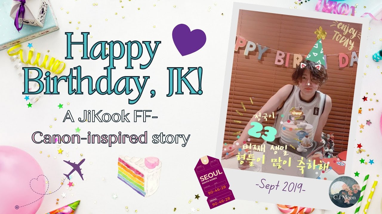🎂HAPPY BIRTHDAY, JK! - New JiKook canon-inspired oneshot ff #jikookff #jikookmoments
